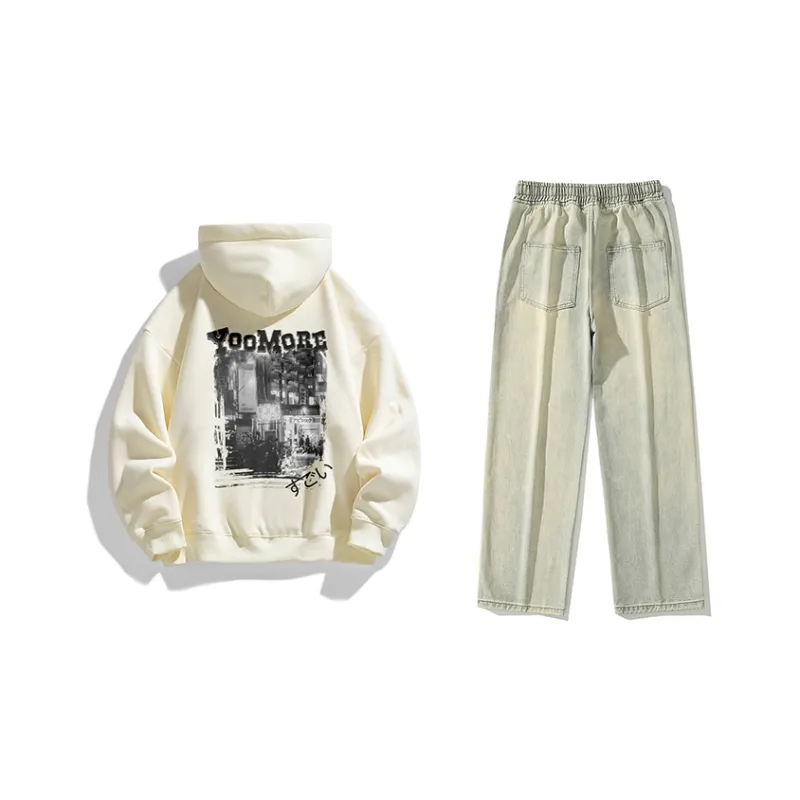 YooMore Sweatshirt Sets Unisex-14