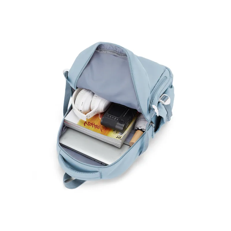 JEANSWEST Fabric Backpack Travel Bag Unisex Multicolor-34