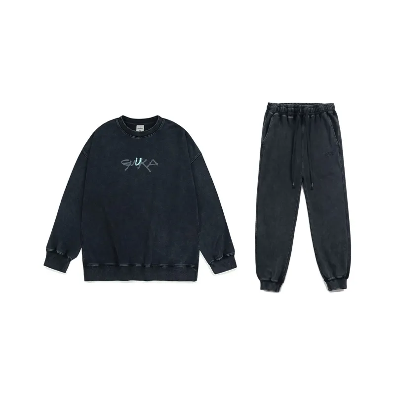 Guuka Sweatshirt Sets Unisex-0