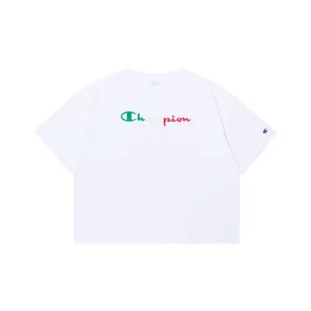 Champion Straight T-Shirt Japan Version Women's
