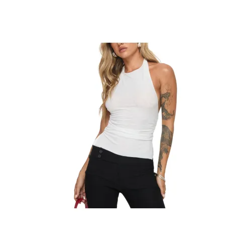 PRINCESS POLLY KAISER TOP Tank Tops Women's WHITE/White