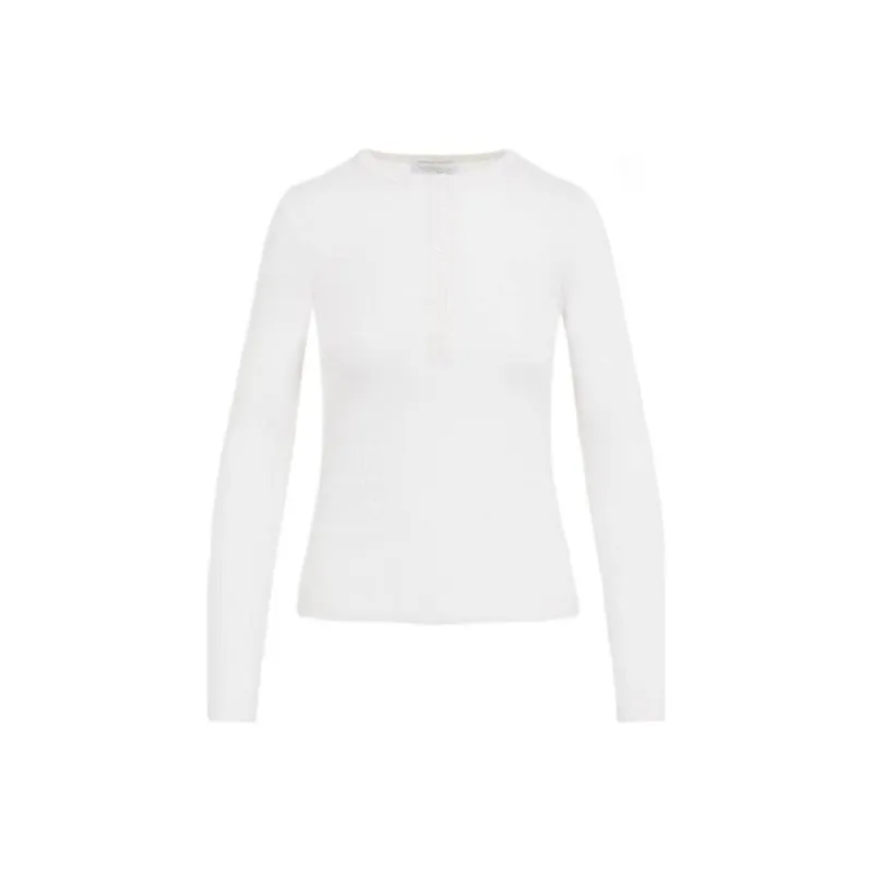 GABRIELA HEARST Julian Henley Ribbed Top-0