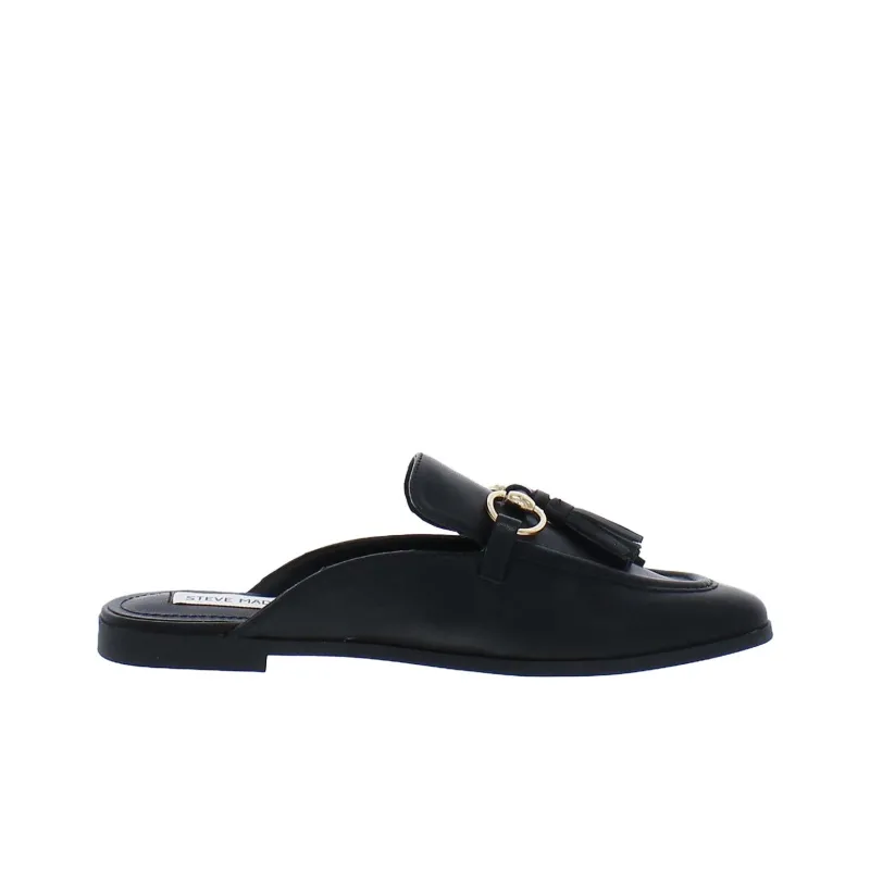 STEVE MADDEN Abrasion Resistant Closed Toe Slippers Women's Black-1