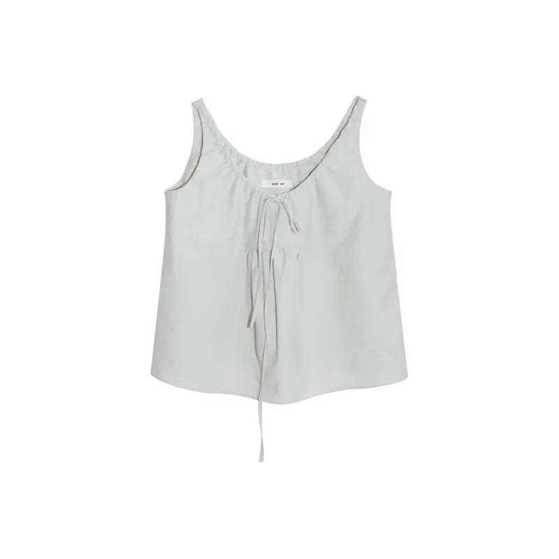 CHARM PICK Tank Tops Women's Lake Green-0