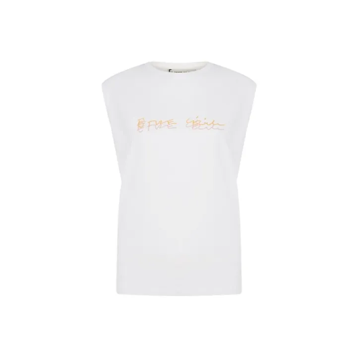 ETRE CECILE SS21 Straight T-Shirt Women's White-0