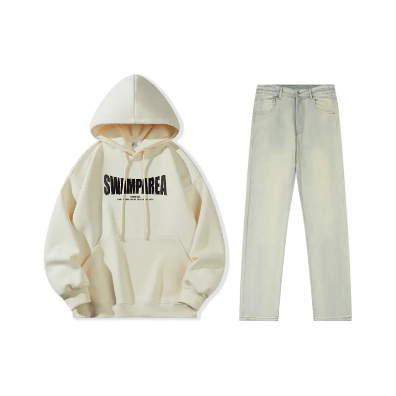 SWAMP AREA Sweatshirt Set Unisex-6