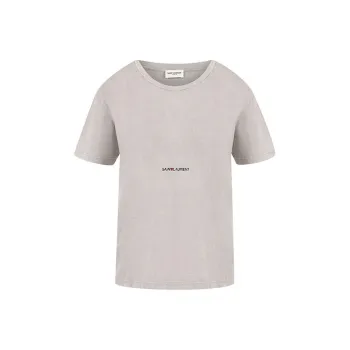 SAINT LAURENT T Shirt Women's Gray