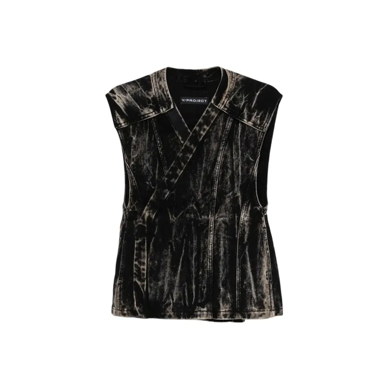 Y/Project Whiskering Effect Vest-0
