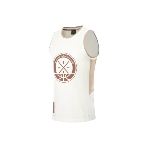 LiNing Wade Collection Basketball Jerseys Unisex Ecru