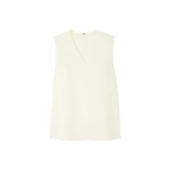 TOTEME SS24 Tank Tops Women's White