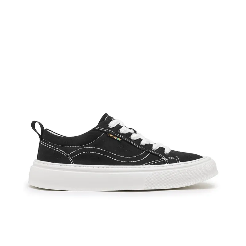 X ZONE Lightweight Height Increasing Low Top Canvas Shoes Men's-1