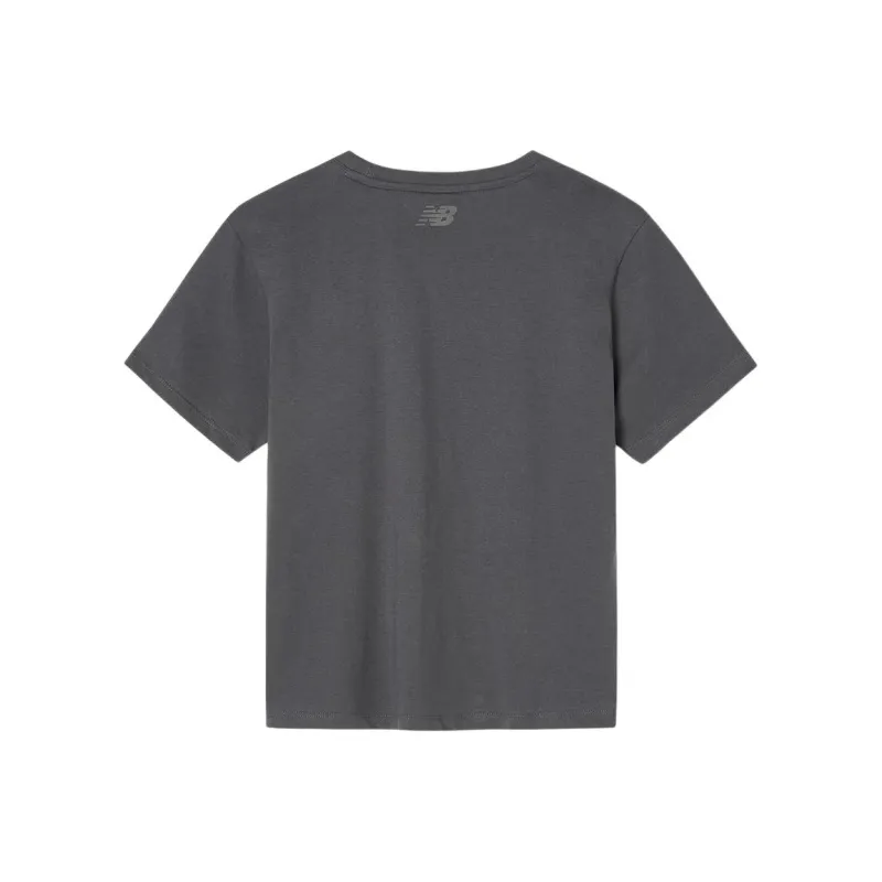 New Balance T Shirt Women's Charcoal-1