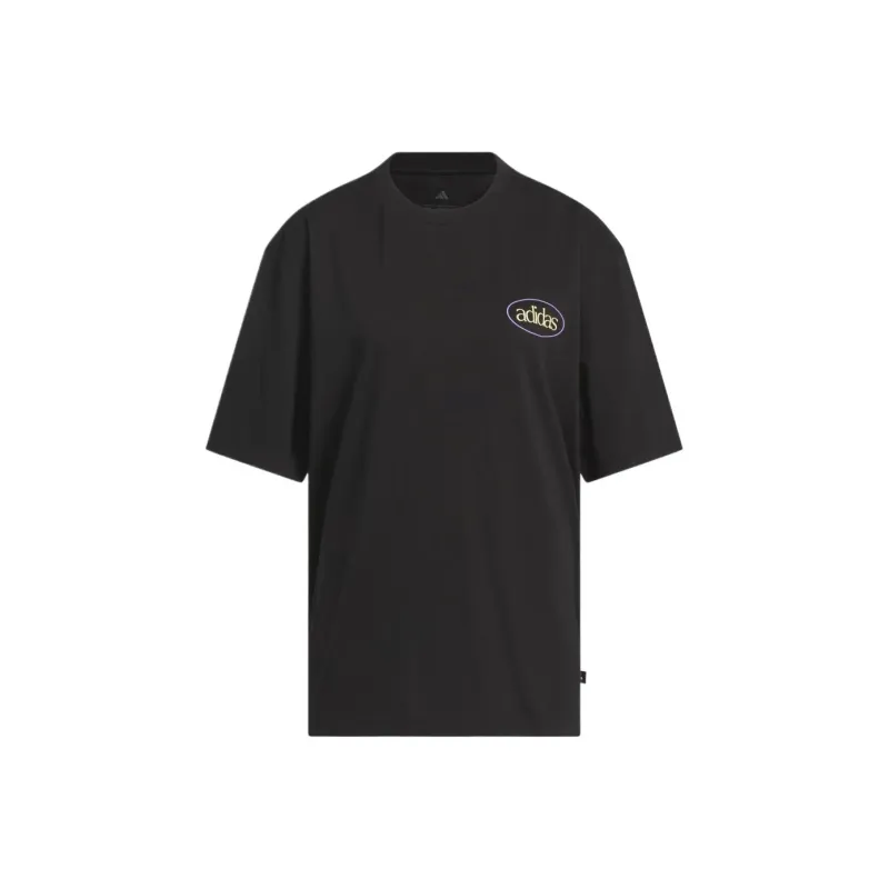 Adidas Free Shipping With AdiClub Elements Meditate Graphic Boyfriend Tee-0