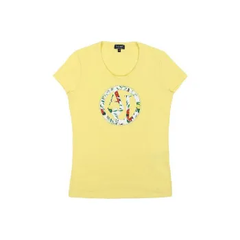 ARMANI JEANS Regular T Shirt Women's Yellow