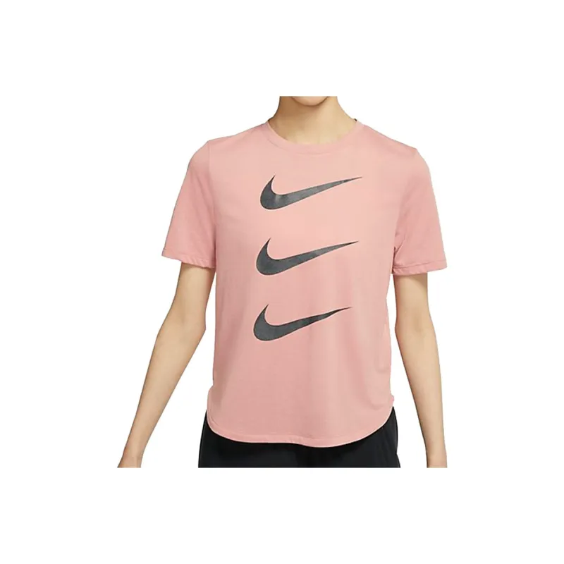 Nike Set in Sleeve T Shirt Women's Pink-0