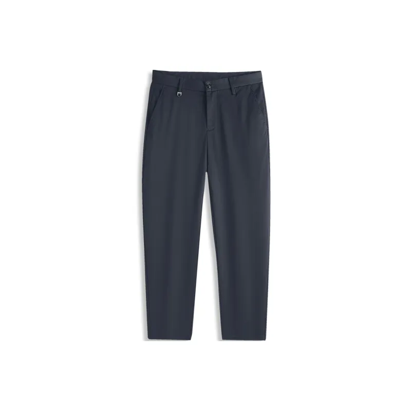 Dance With Wolves Casual Pants Men's Navy Blue-0