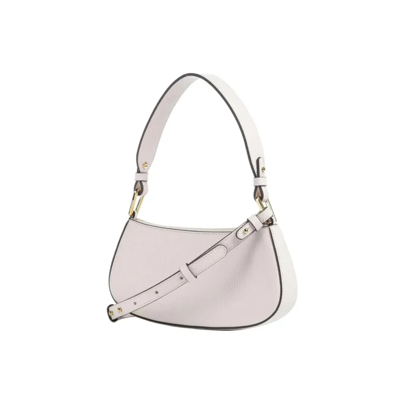 COCCINELLE Leather Shoulder Bag Women's White-1