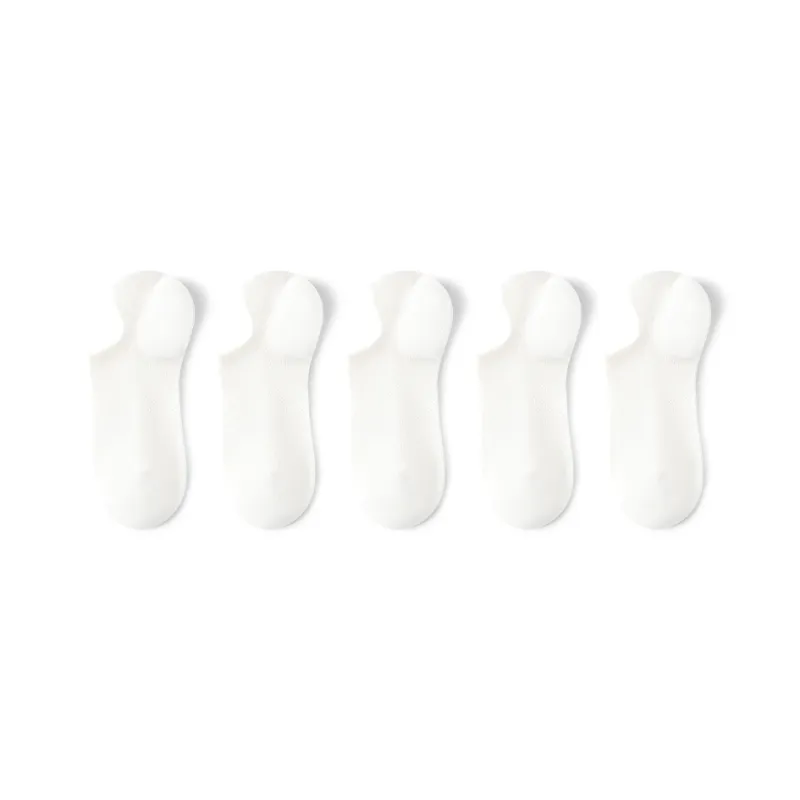 Primeet No Show Socks Women's 5 Pack-0