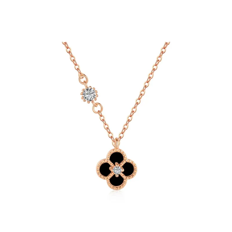 LYUMIN 925 Sterling Silver Necklaces Women's-15