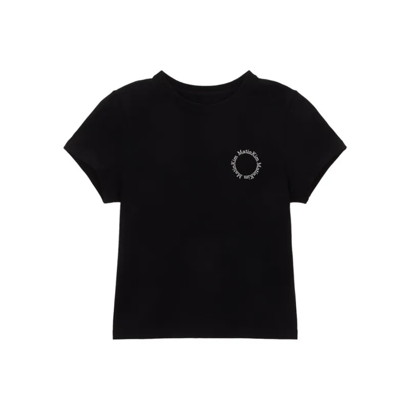 MATIN KIM Regular T Shirt Women's Black-0