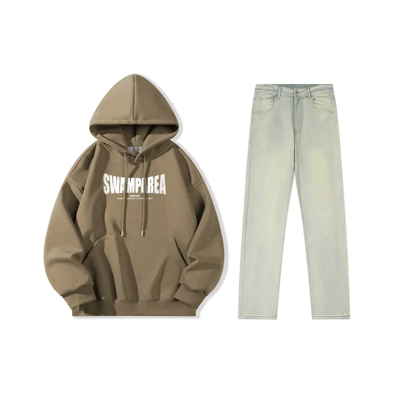 SWAMP AREA Sweatshirt Set Unisex-11