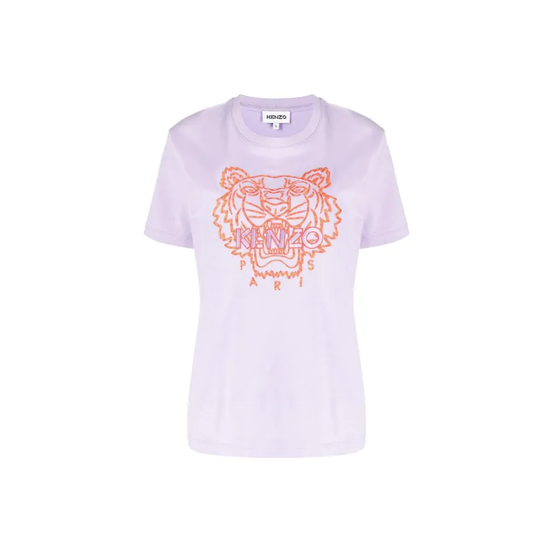 KENZO T-Shirts Women's Purple-0