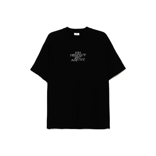 Vetements I'm Perfect You Adjust Regular T Shirt 'Black'