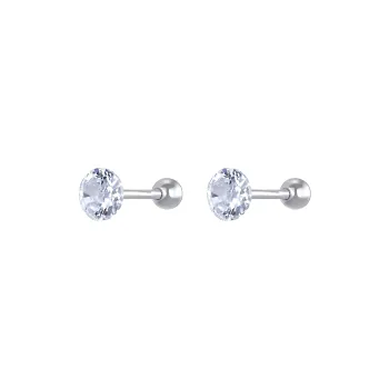 JIAFULAI Alloy Stud Earrings Unisex