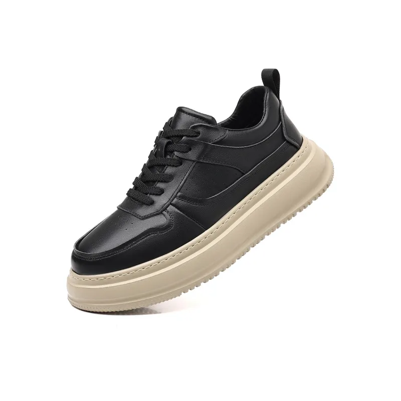 KACHILANG Slip Resistant Height Increasing Low Top Skateboard Shoes Men's-13