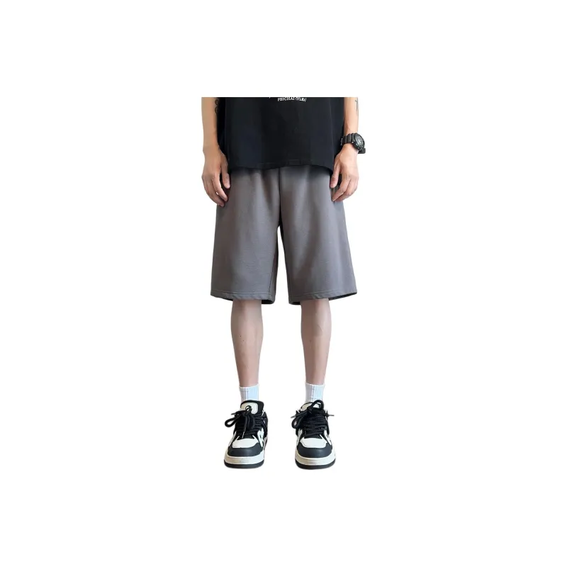 Tonlion Casual Shorts Men's Mist Gray-0