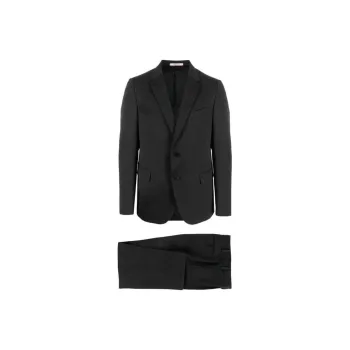 Valentino Business Suits Men Black