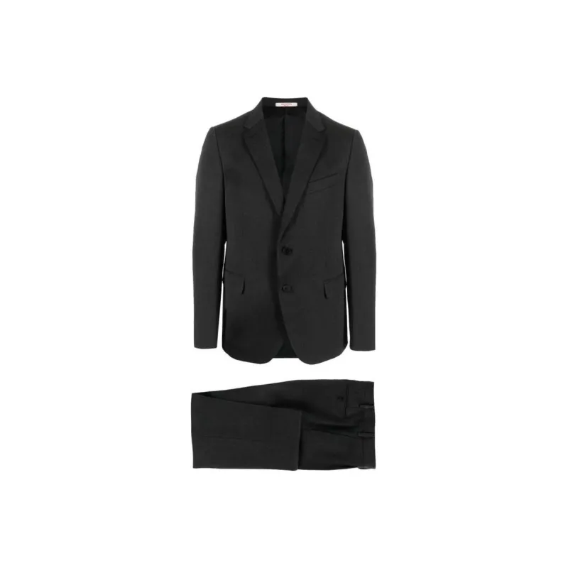 Valentino Business Suits Men Black-0