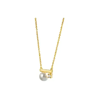 Fu Ru Ji 925 Sterling Silver, Shell Pearl Necklaces Women's