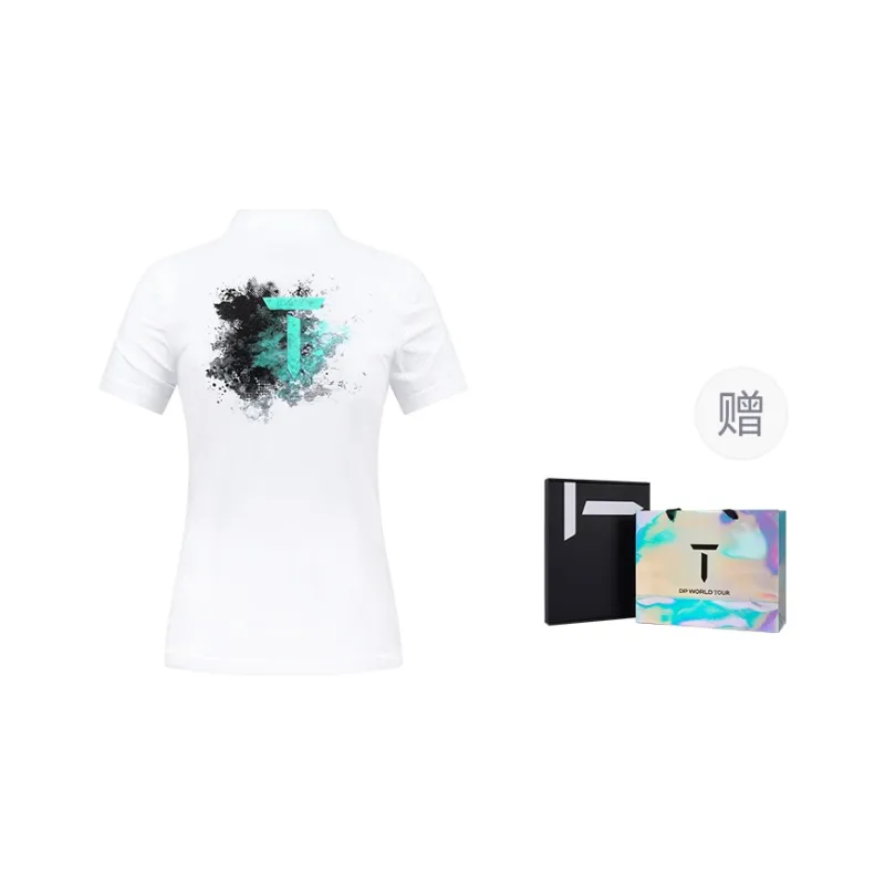 EUROPEAN TOUR T Shirt Women's White-0