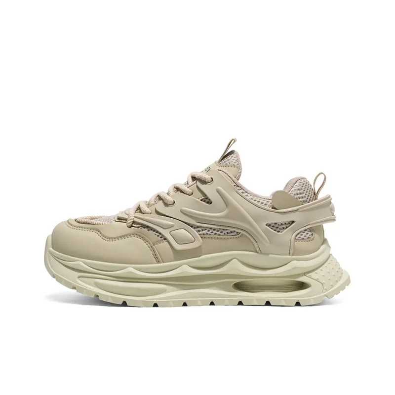 Magelly Shock Absorbers With Slip Resistant And Abrasion Resistant Properties Low Top Chunky Sneakers Men's-5