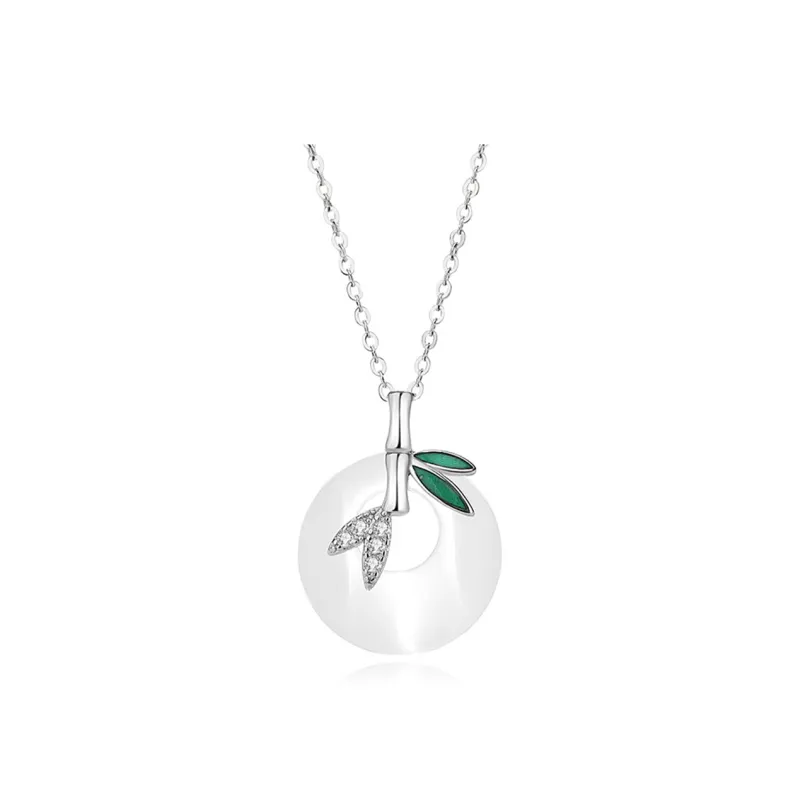 Seven Seven Silver Jewelry Glass Cat Eye Necklaces Unisex-0