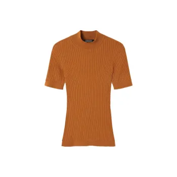 VERSACE Ribbed knit Virgin wool Jumper