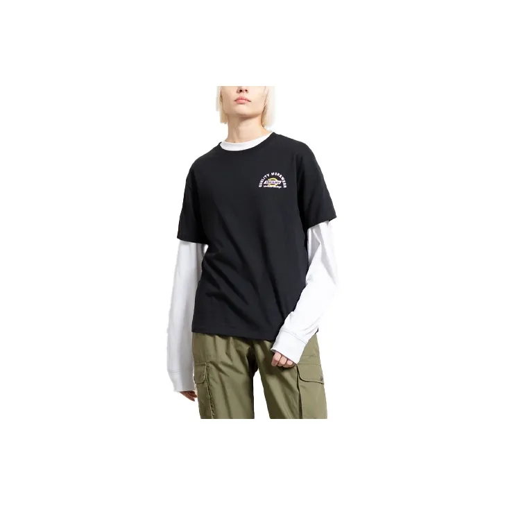 Dickies T Shirts Women's Black-0
