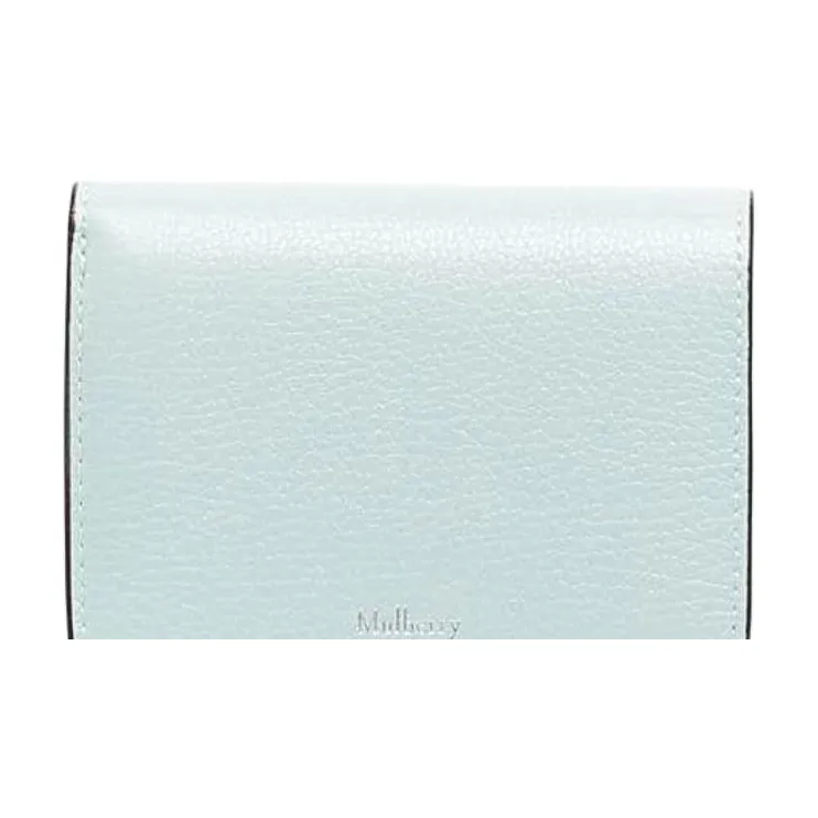 Mulberry Leather Wallet Women's Mint Green-2