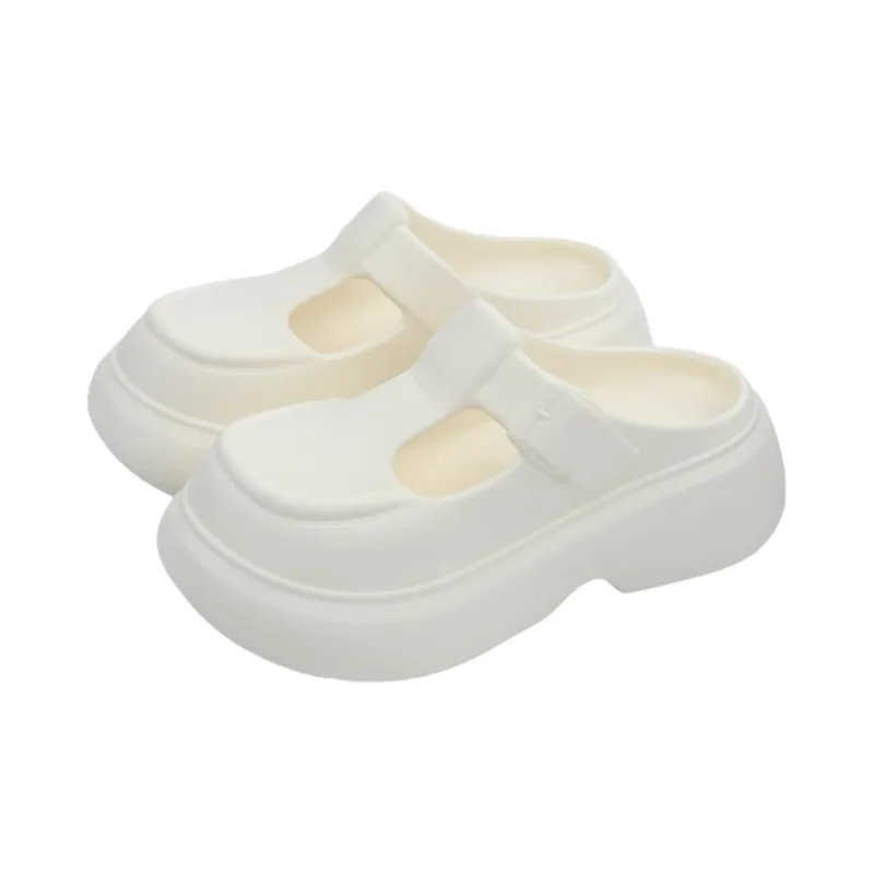 Thin Strips Slippers Women's Ecru-0