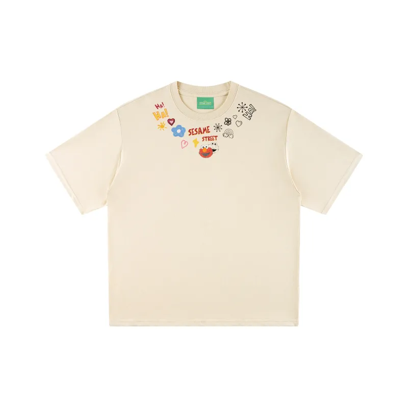 SESAME STREET [ELMO Collection] Short Sleeved T Shirts Unisex-6