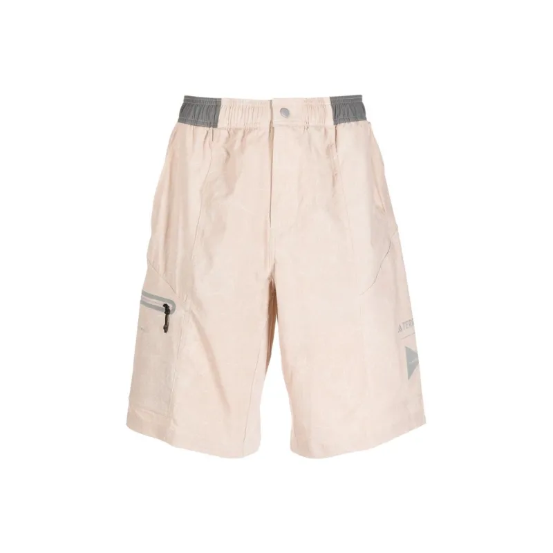 Adidas Terrex Logo Print Technical Shorts-0
