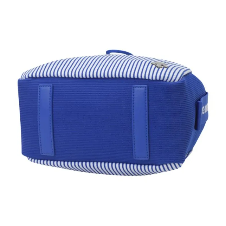 DESCENTE Polyester Handbag Mini Women's Blue & White-5