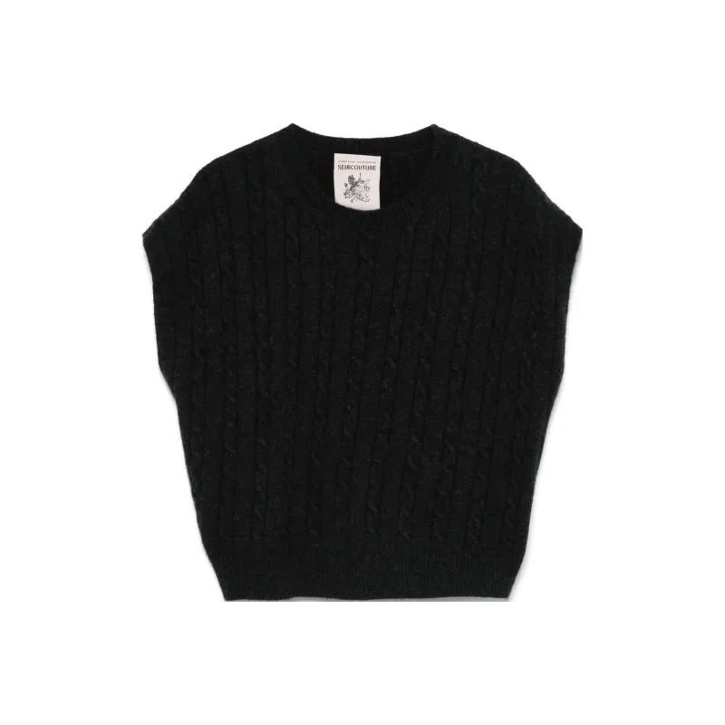Semicouture Armanda Vest-0