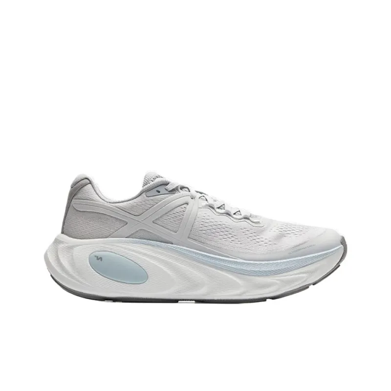 Anta Anti Slip Wear Resistant Low Top Casual Running Shoes Men's Gray White Blue-1