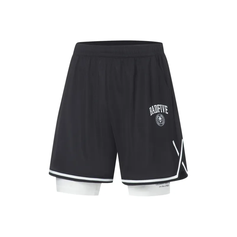 LiNing Badfive Sports Shorts Men's Black-0