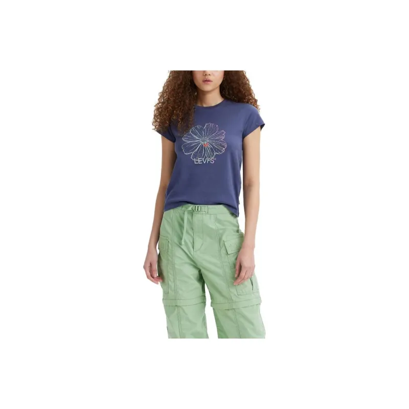 Levis T-Shirts Women's Purple-0