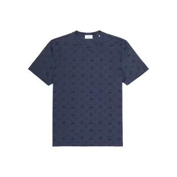 CANUDILO T Shirt Men's 61226307 501 Dark Blue