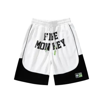 FireMonkey Sports Shorts Unisex White