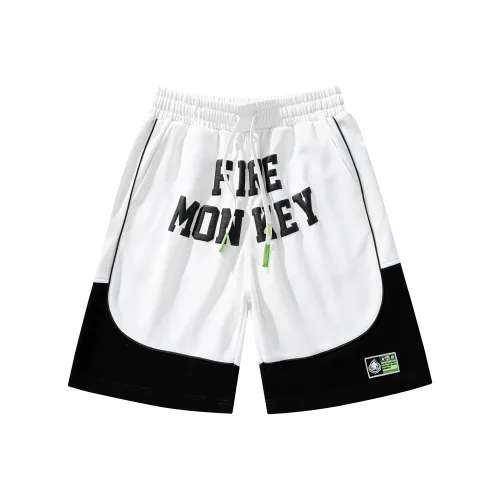 FireMonkey Sports Shorts Unisex White